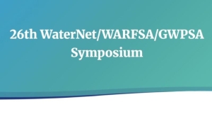 26th WaterNet Symposium in Lusaka, Zambia, from 29 to 31 October 2025