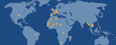 Engagée à l’international