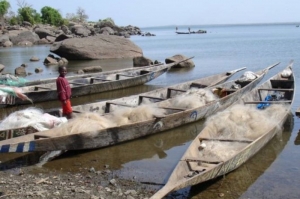 Pêche sur le Fleuve Niger