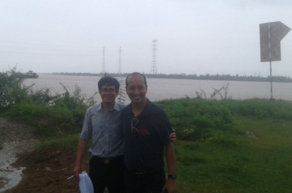 L&#039;utilisation des isotopes stables pour améliorer notre compréhension des interactions entre les eaux souterraines et les rivières dans le delta du Mékong (Vietnam)